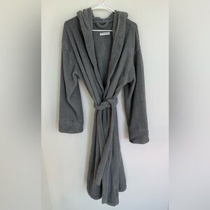 SoHo House Gray Hooded Unisex Bathrobe